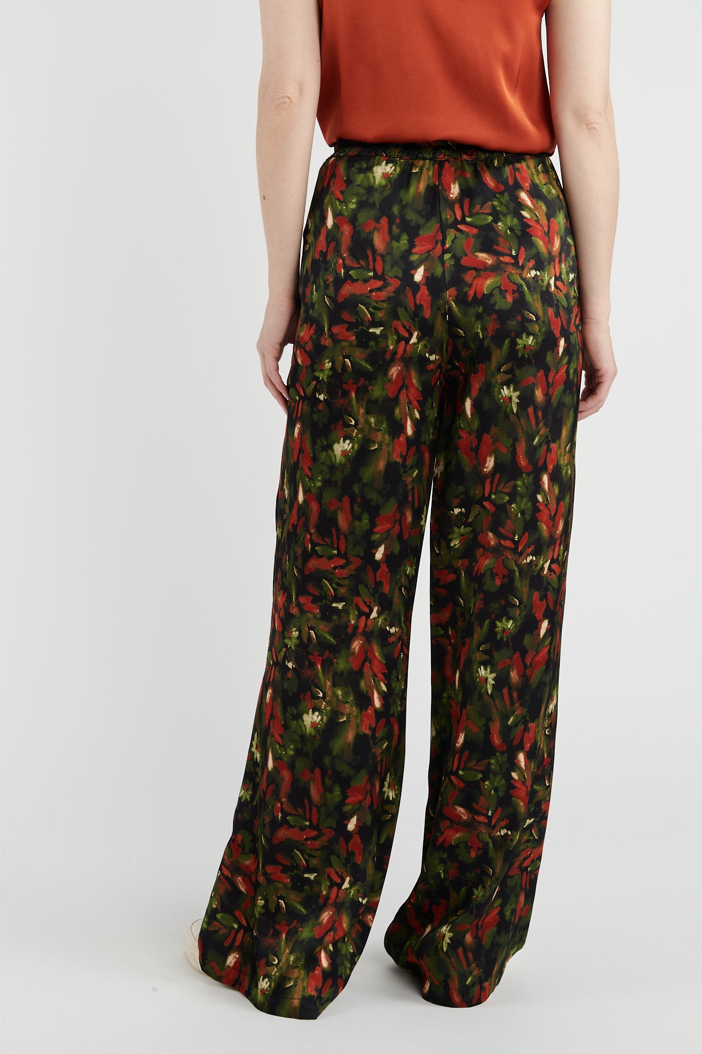 PANTALON BRIGIDA IMPRIMÉ CAMOUFLEUR VERT