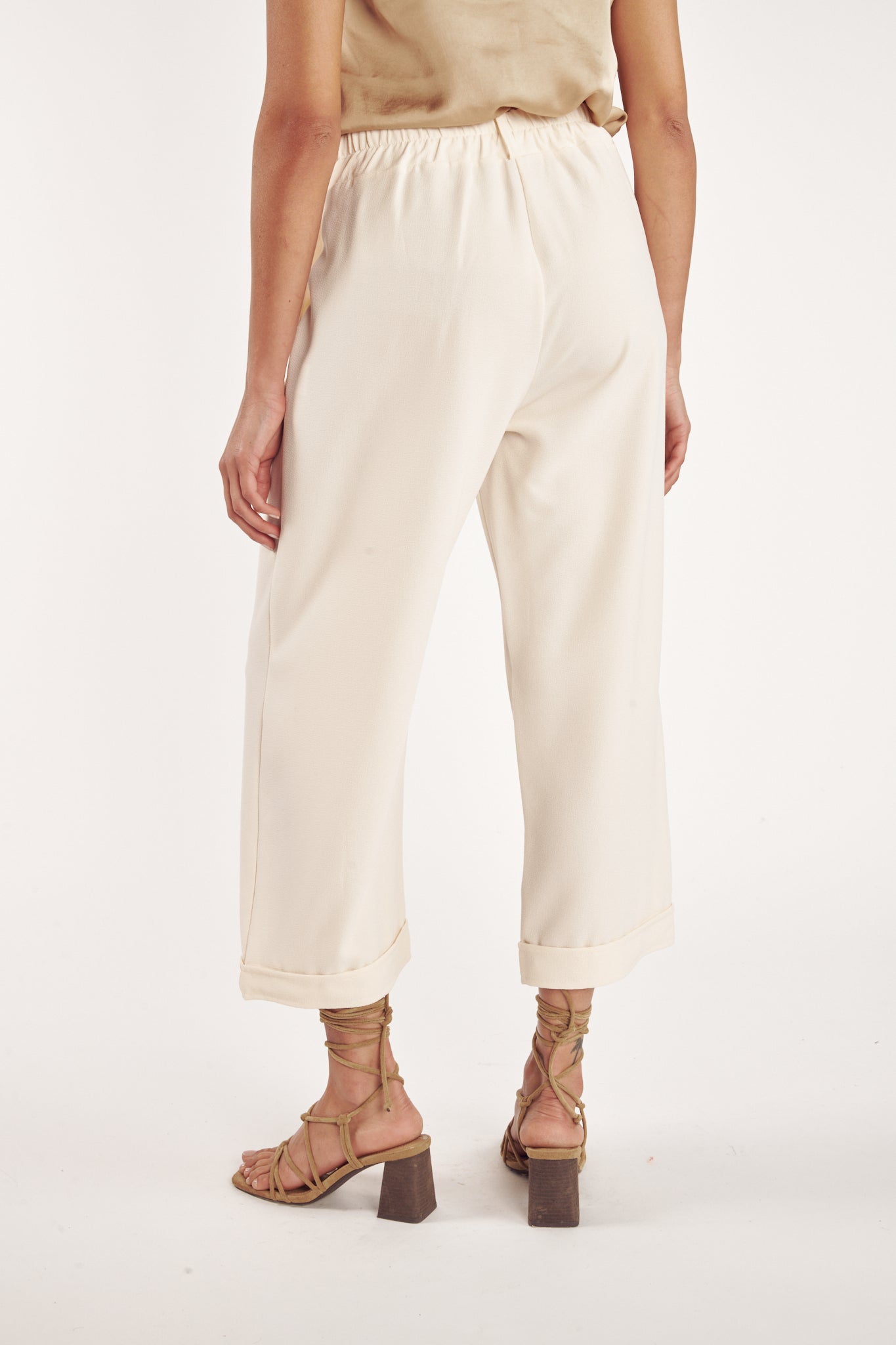 PANTALON ÉVASÉ BRICE NATUREL