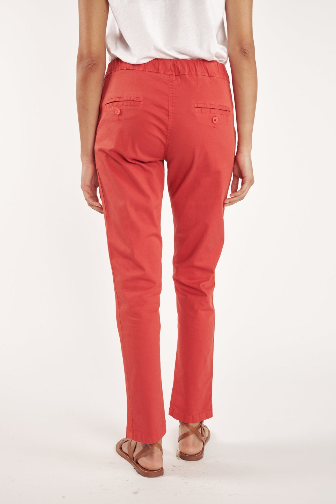 CHINO JOGGING RAFAEL CORAIL