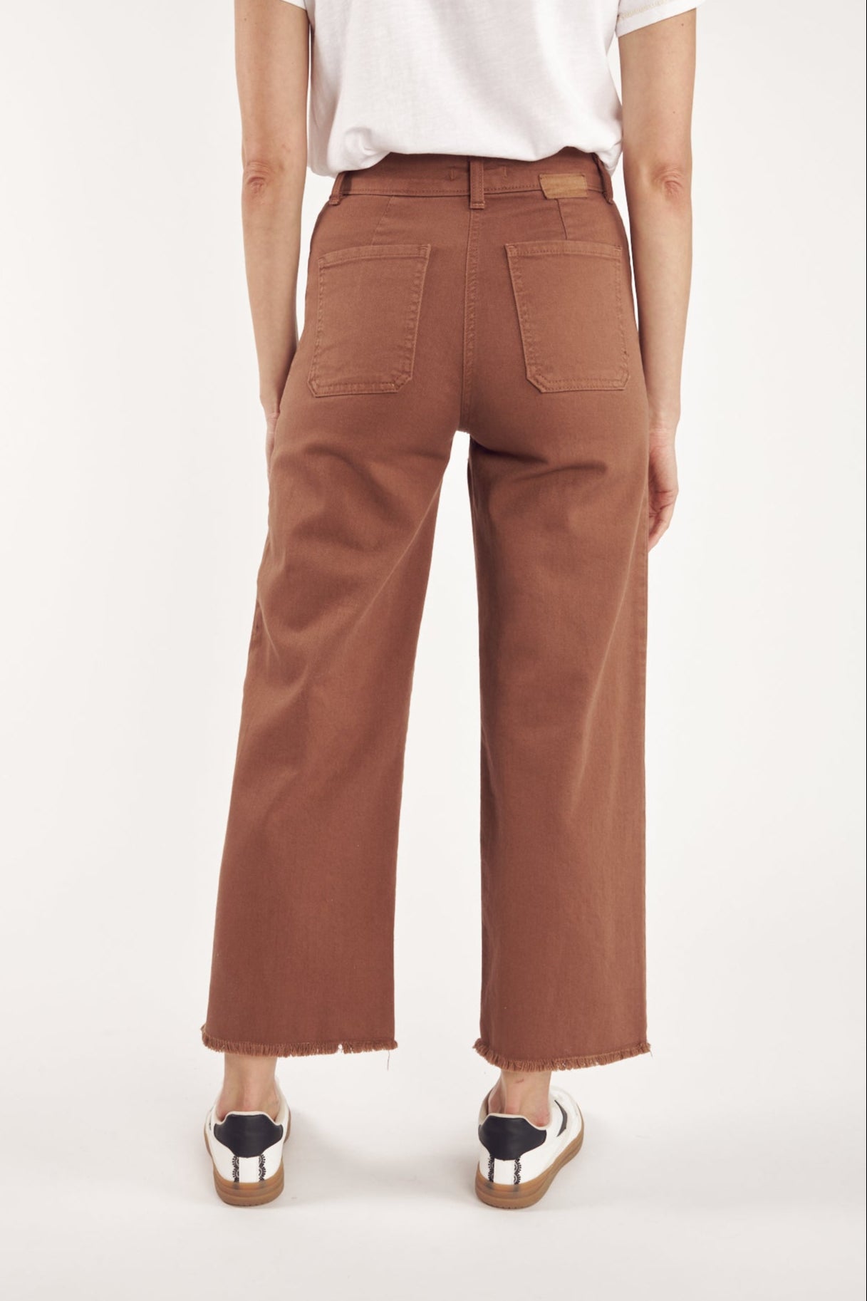 PANTALON ÉVASÉ 7/8 CRUZ CACAO