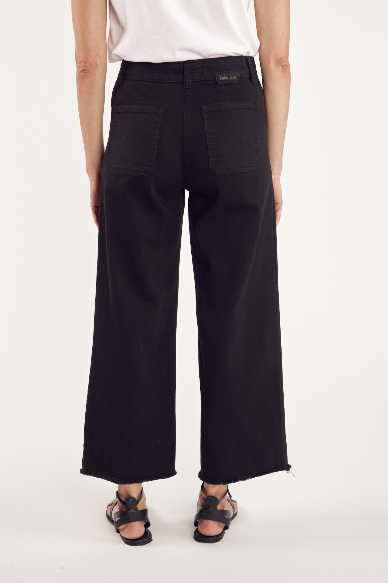 PANTALON ÉVASÉ 7/8 CRUZ NOIR