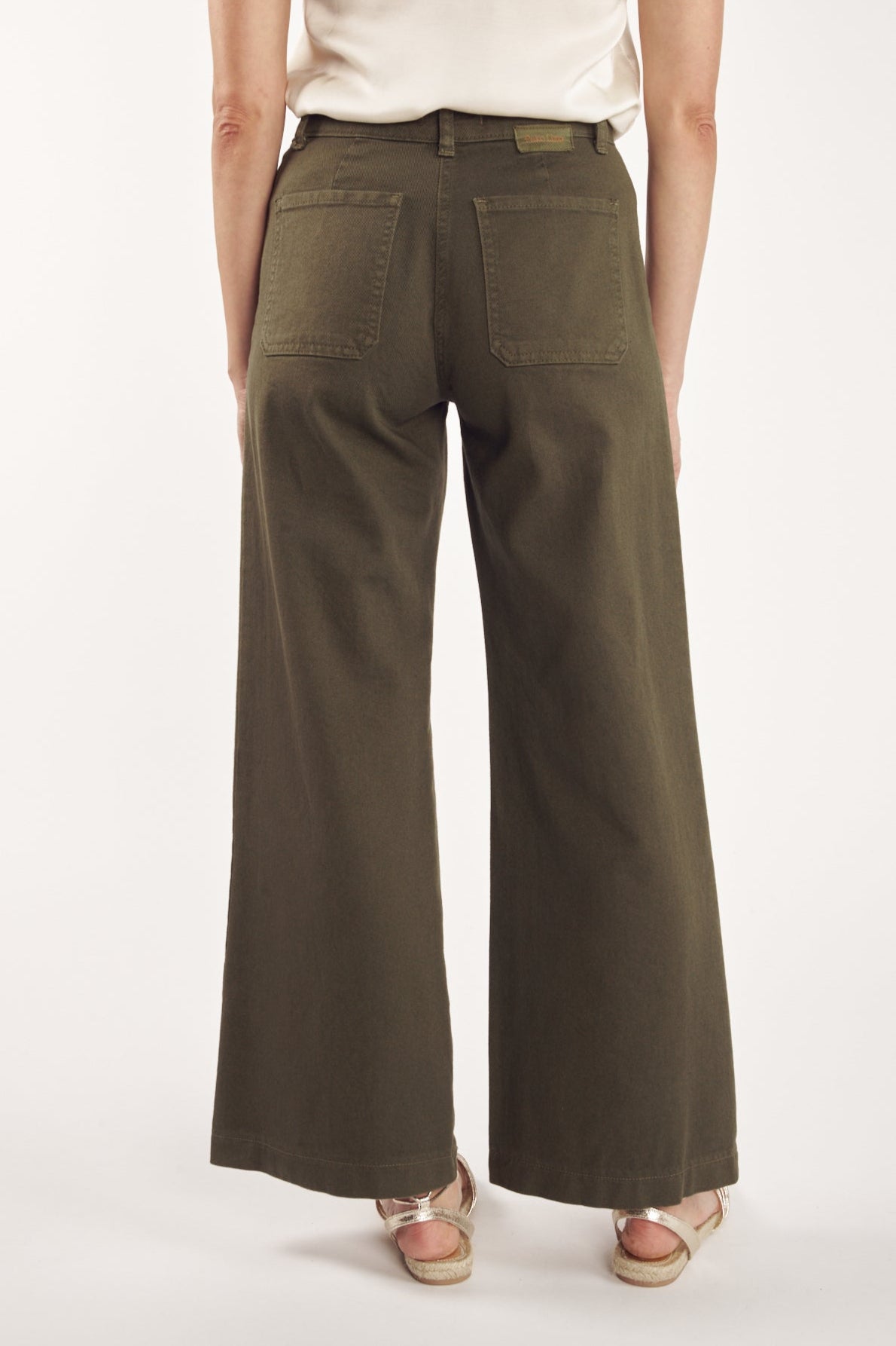 PANTALON ÉVASÉ CLAY KAKI