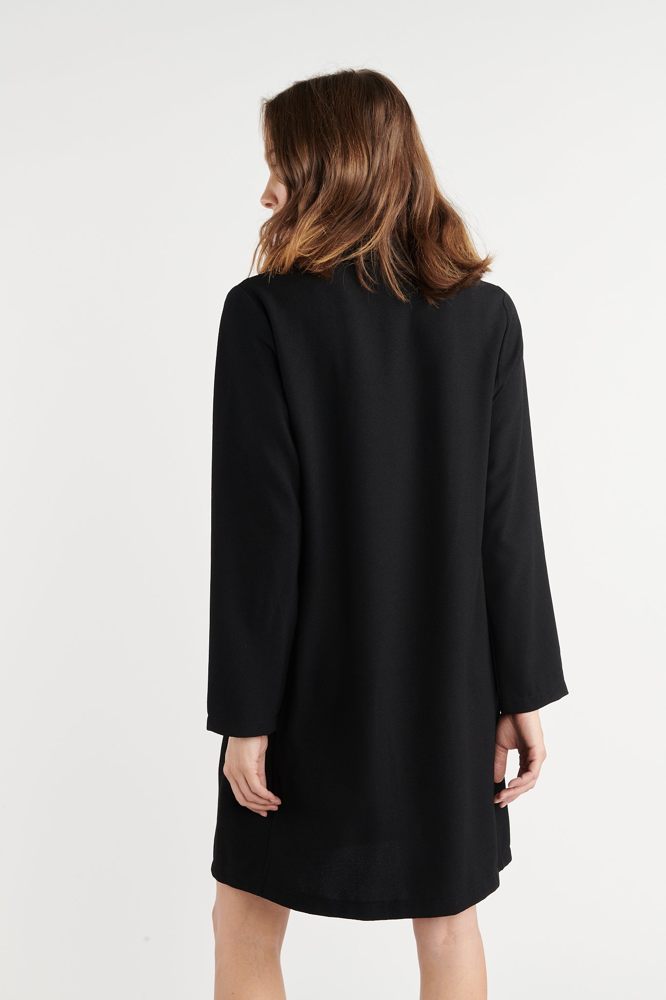 ROBE MANCHES LONGUES BAY NOIRE