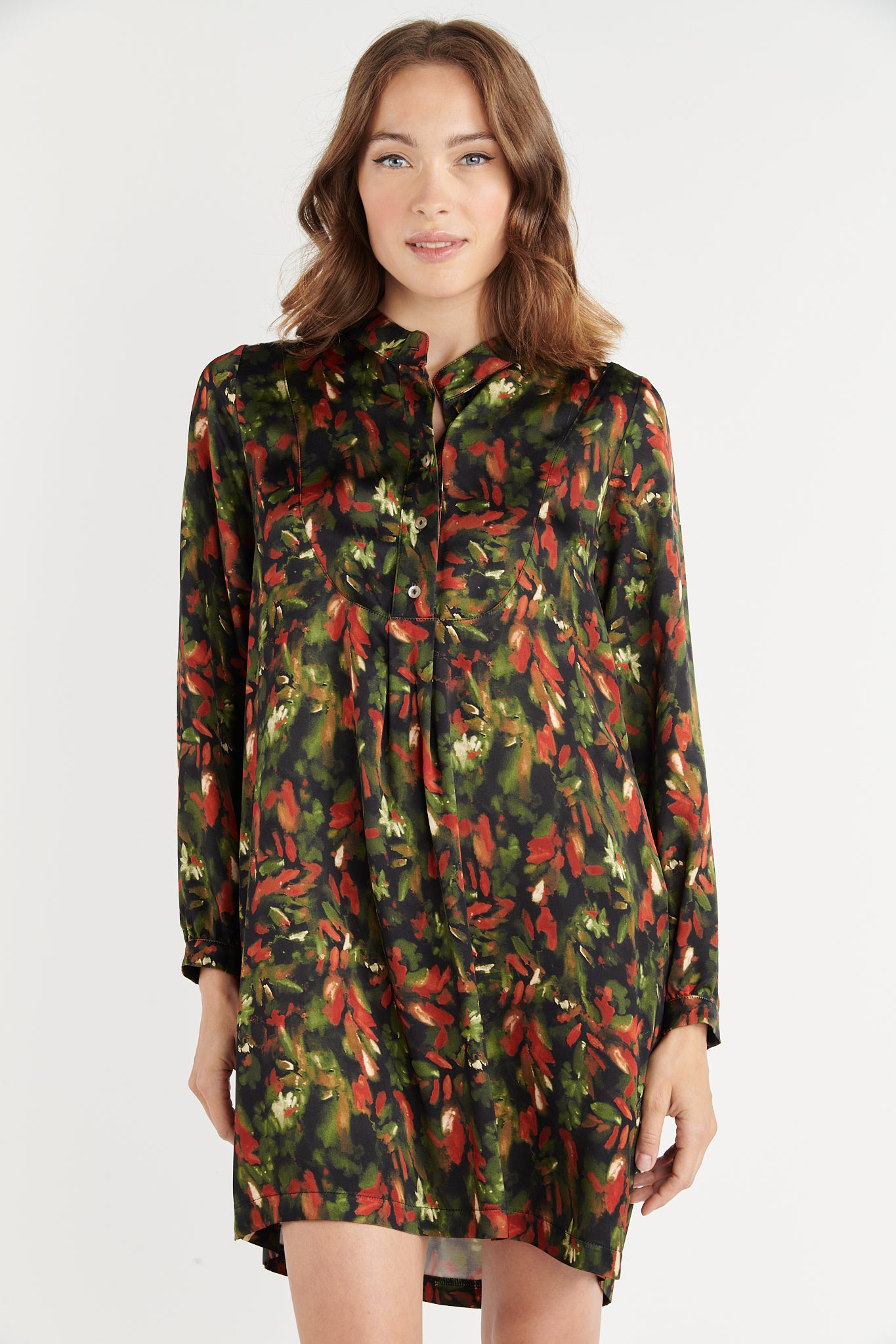 ROBE COURTE BOLLA CAMOUFLEUR VERT