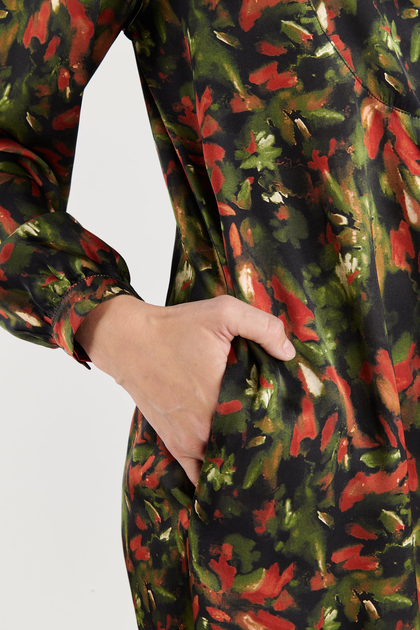 ROBE COURTE BOLLA CAMOUFLEUR VERT