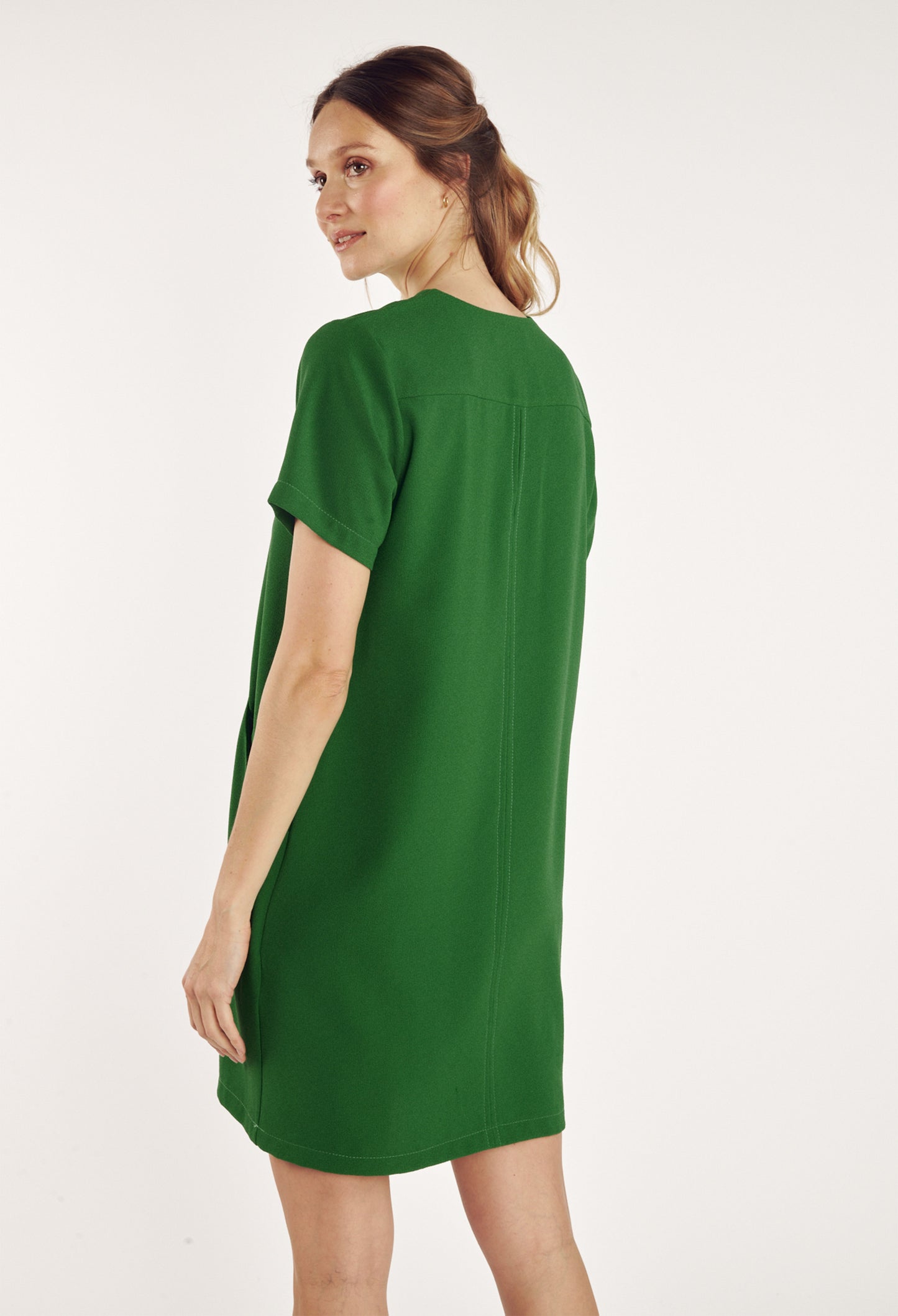 ROBE CASSIAN VERT ÉMERAUDE