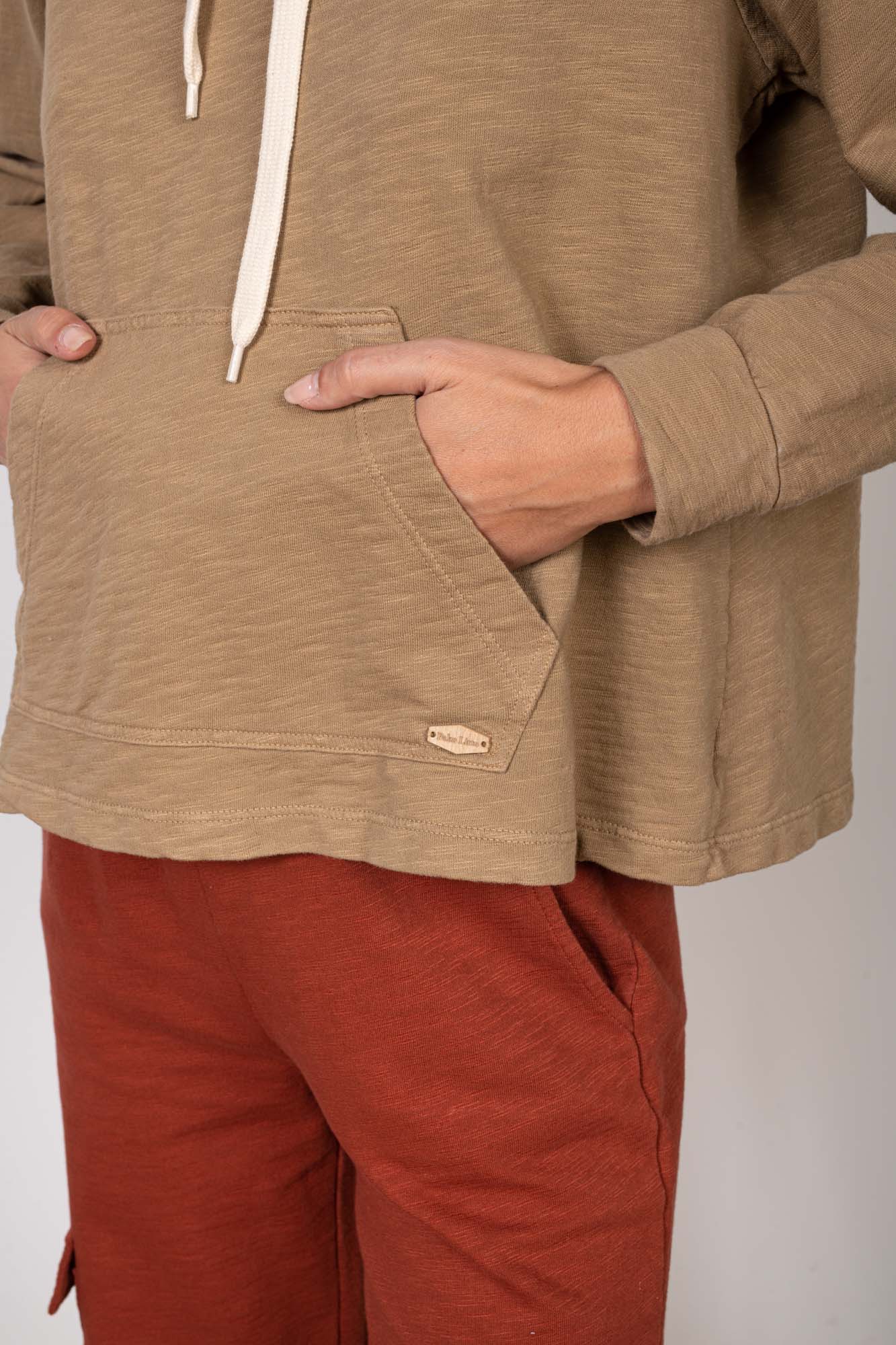 SWEAT COTON ORGANIQUE JULES CAMEL