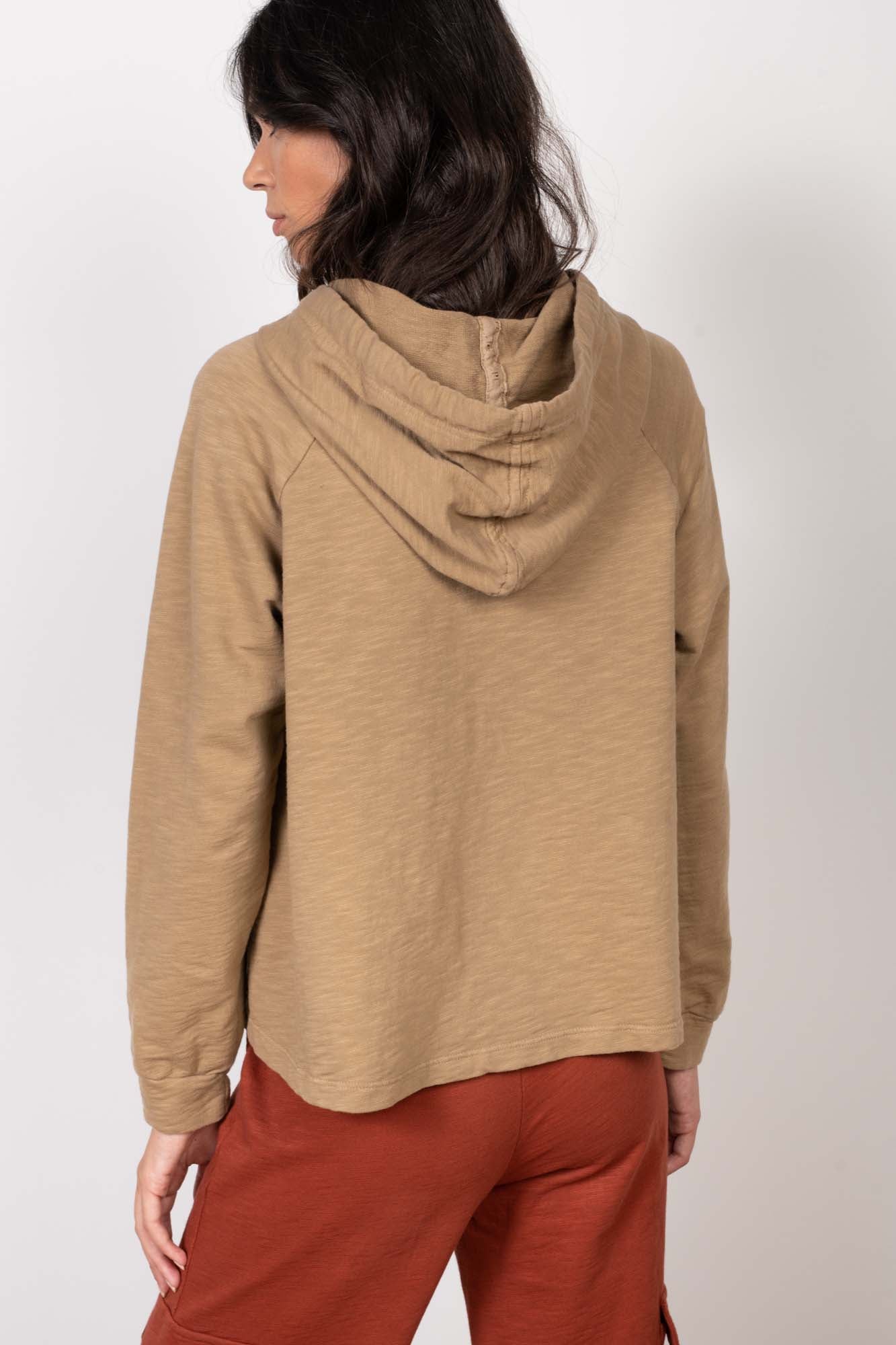 SWEAT COTON ORGANIQUE JULES CAMEL