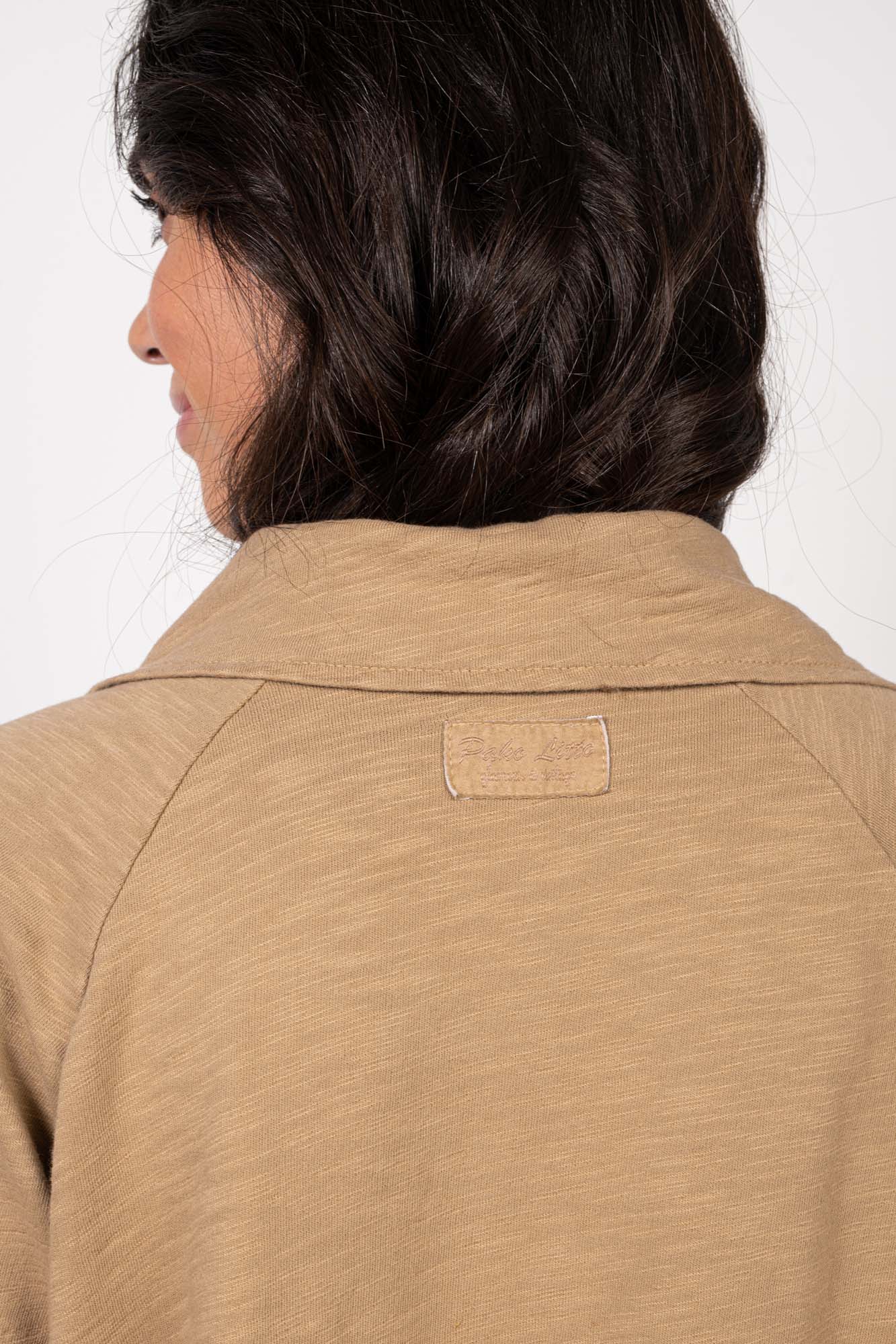 SWEAT COTON ORGANIQUE ROBIN CAMEL