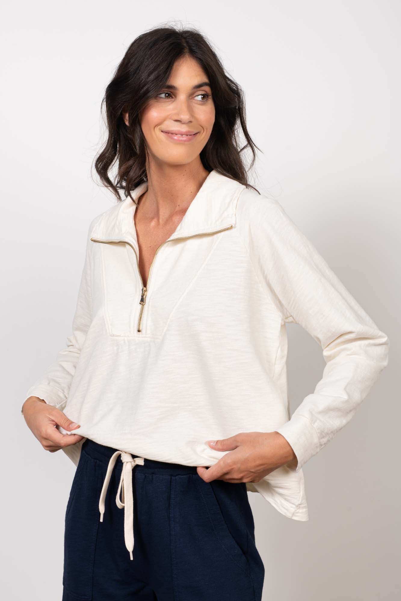 SWEAT COTON ORGANIQUE ROBIN NATUREL