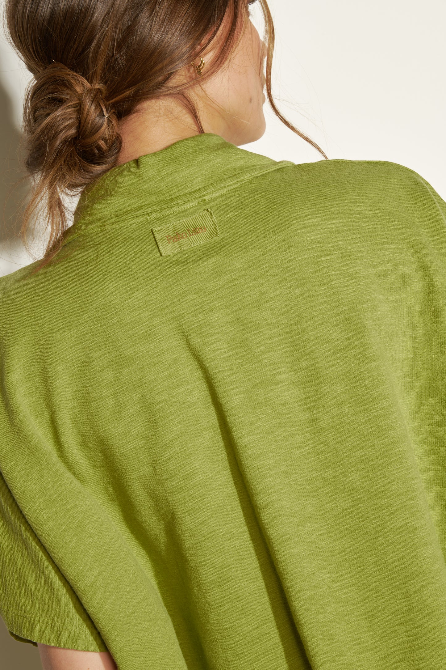 ADRIEL SWEATSHIRT ORGANIC COTTON PISTACHIO