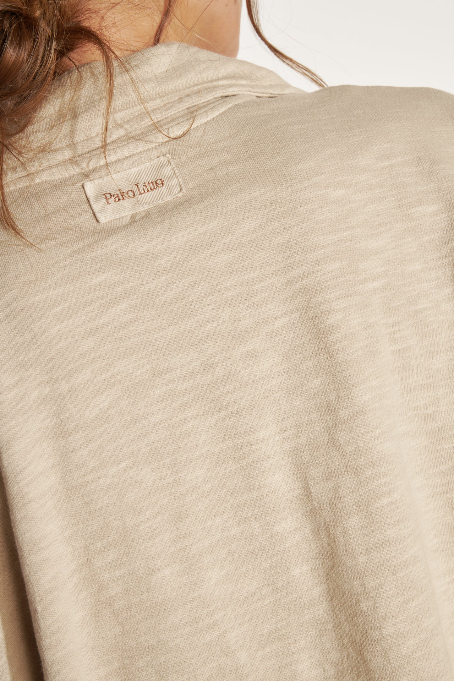 ADRIEL SWEATSHIRT ORGANIC COTTON SAND