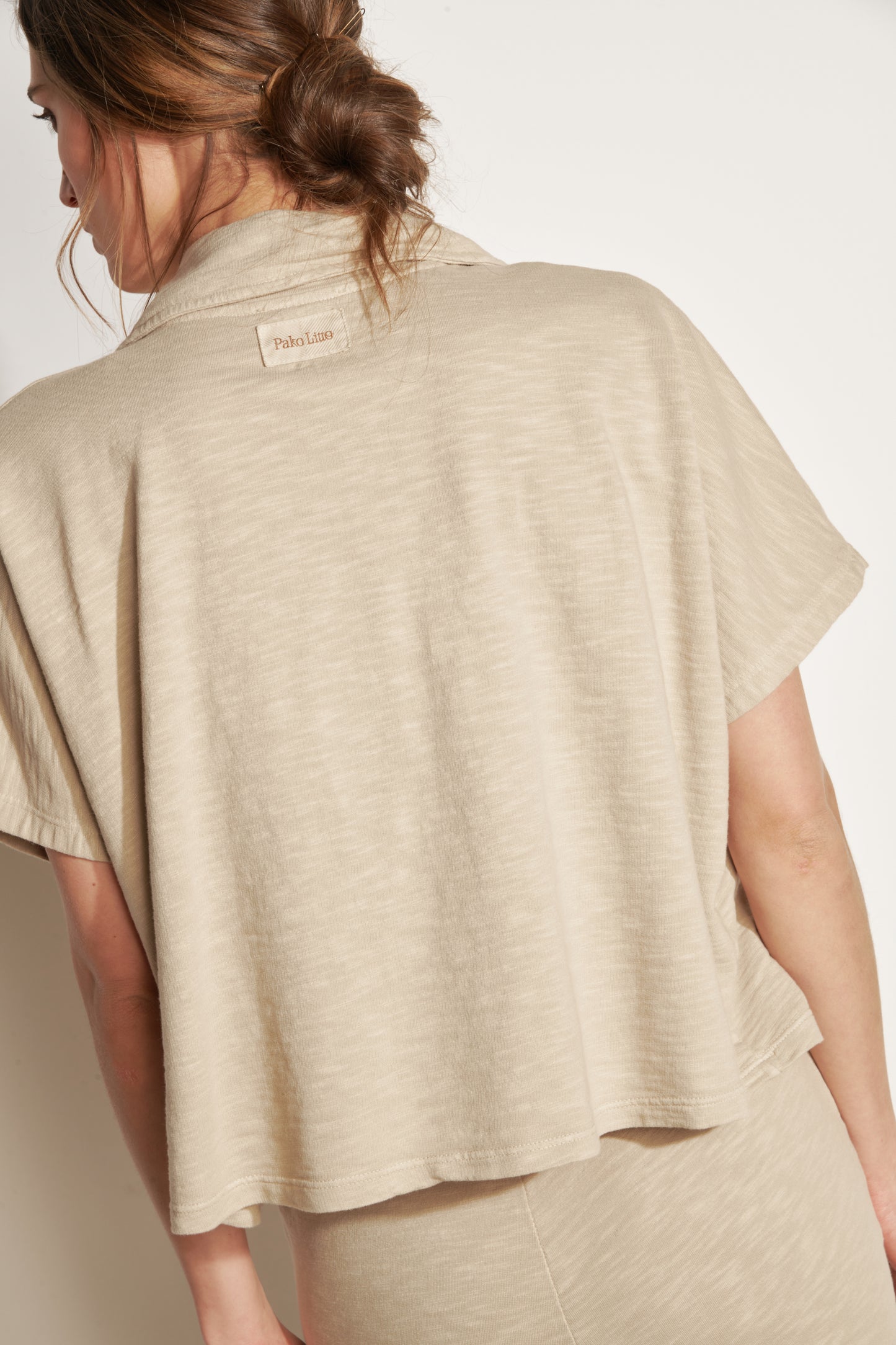 ADRIEL SWEATSHIRT ORGANIC COTTON SAND