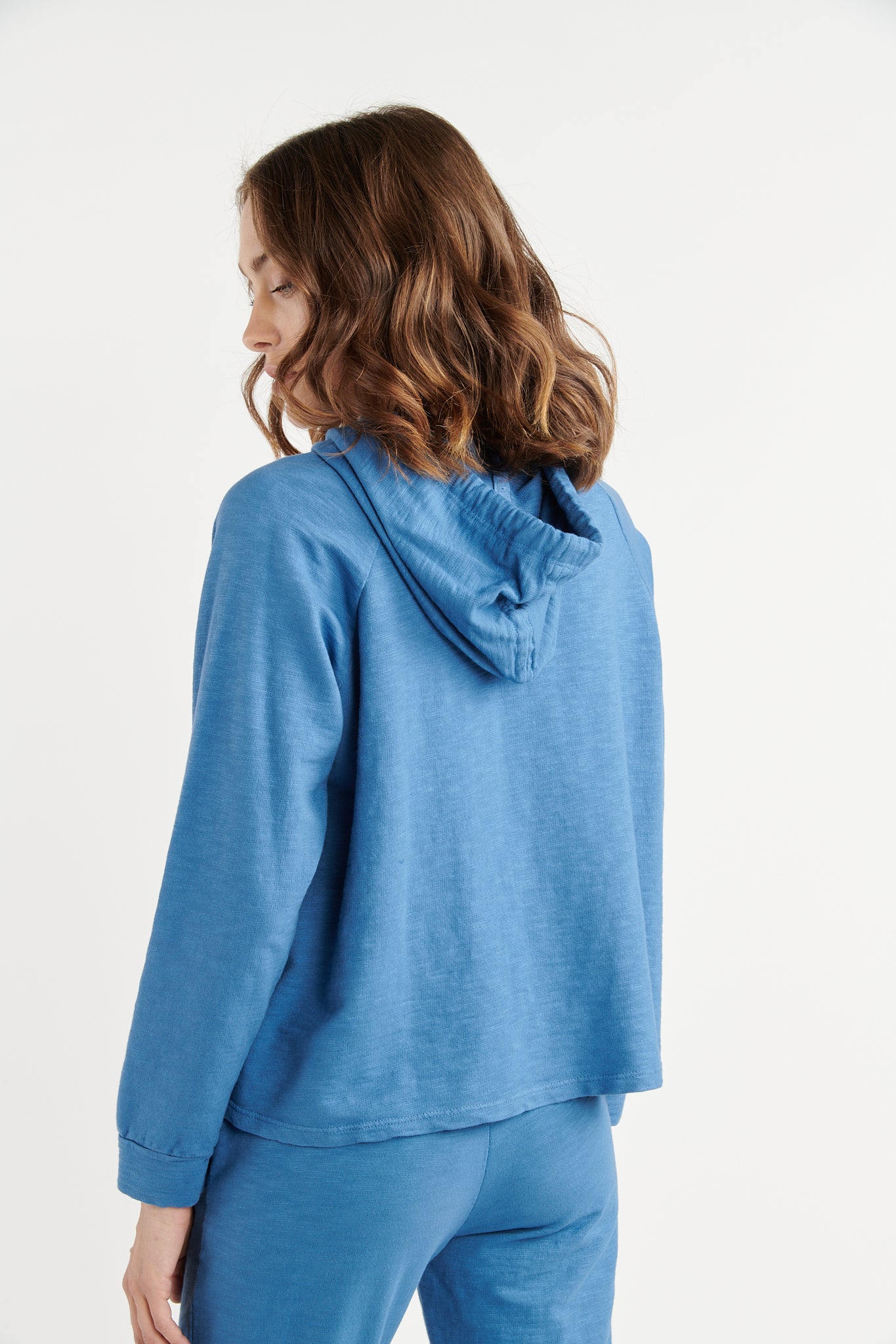 SWEAT COTON ORGANIQUE JULES BLEU ACIER