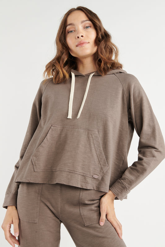 SWEAT COTON ORGANIQUE JULES TAUPE