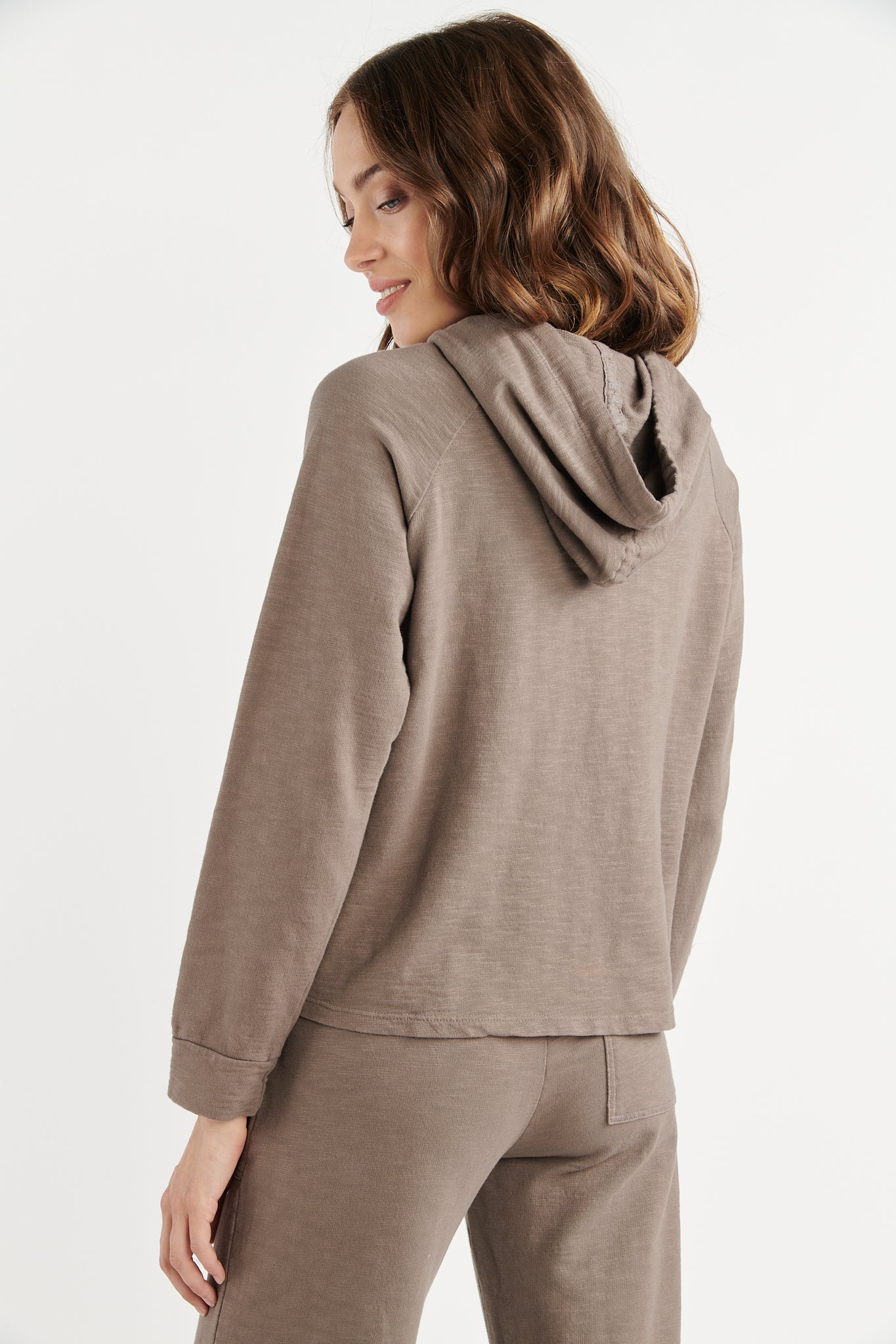 SWEAT COTON ORGANIQUE JULES TAUPE