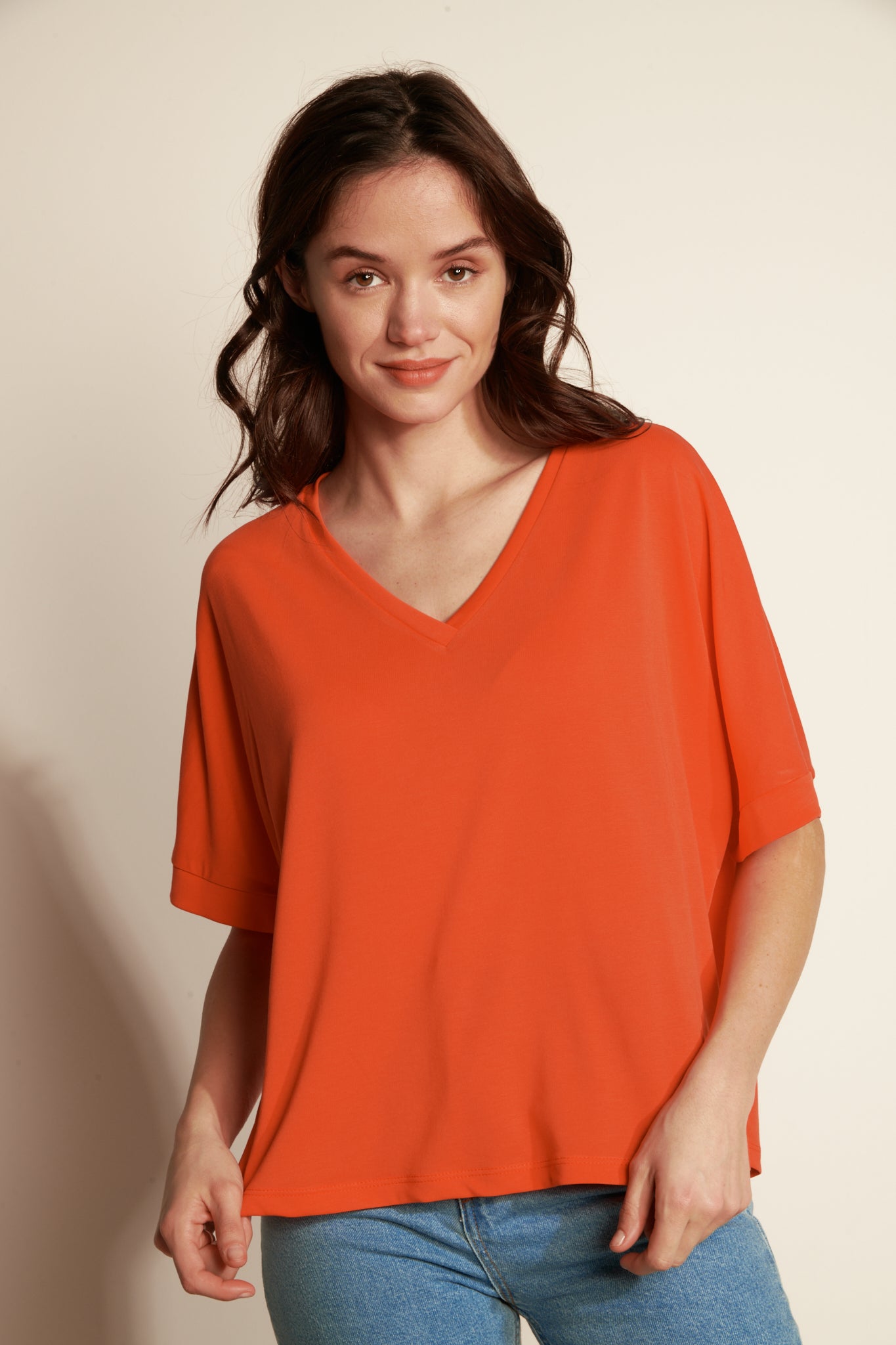 TOP AMPLE ARIEL ORANGE