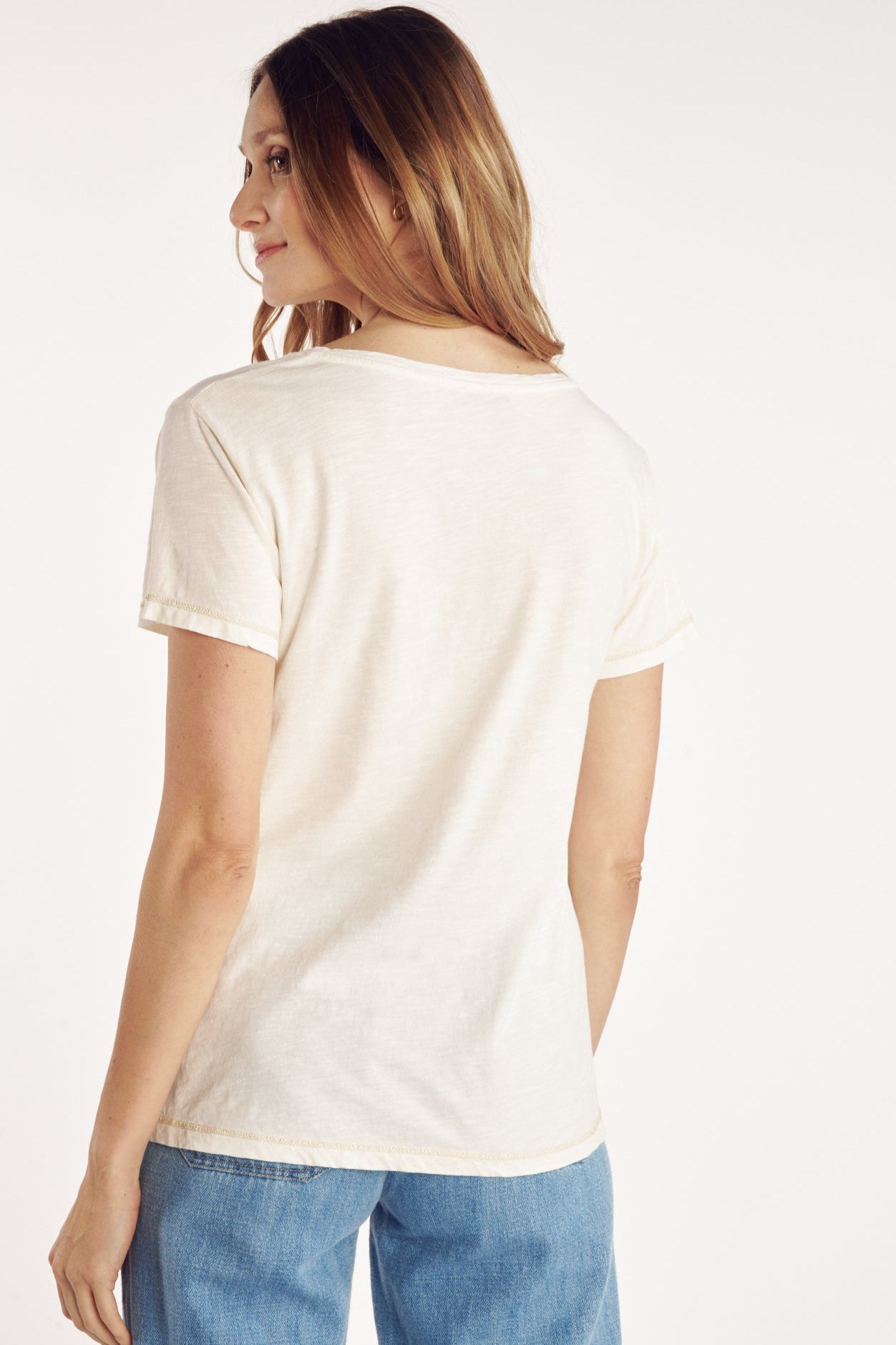 T-SHIRT ANDRE COTON MODAL NATUREL