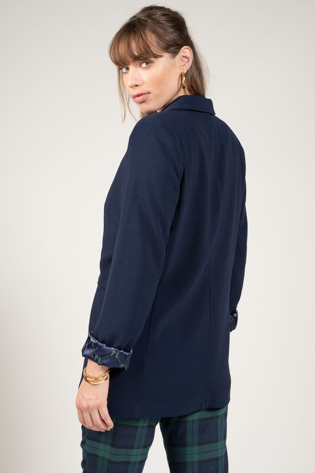 BLAZER OVERSIZE ANGELINA MARINE