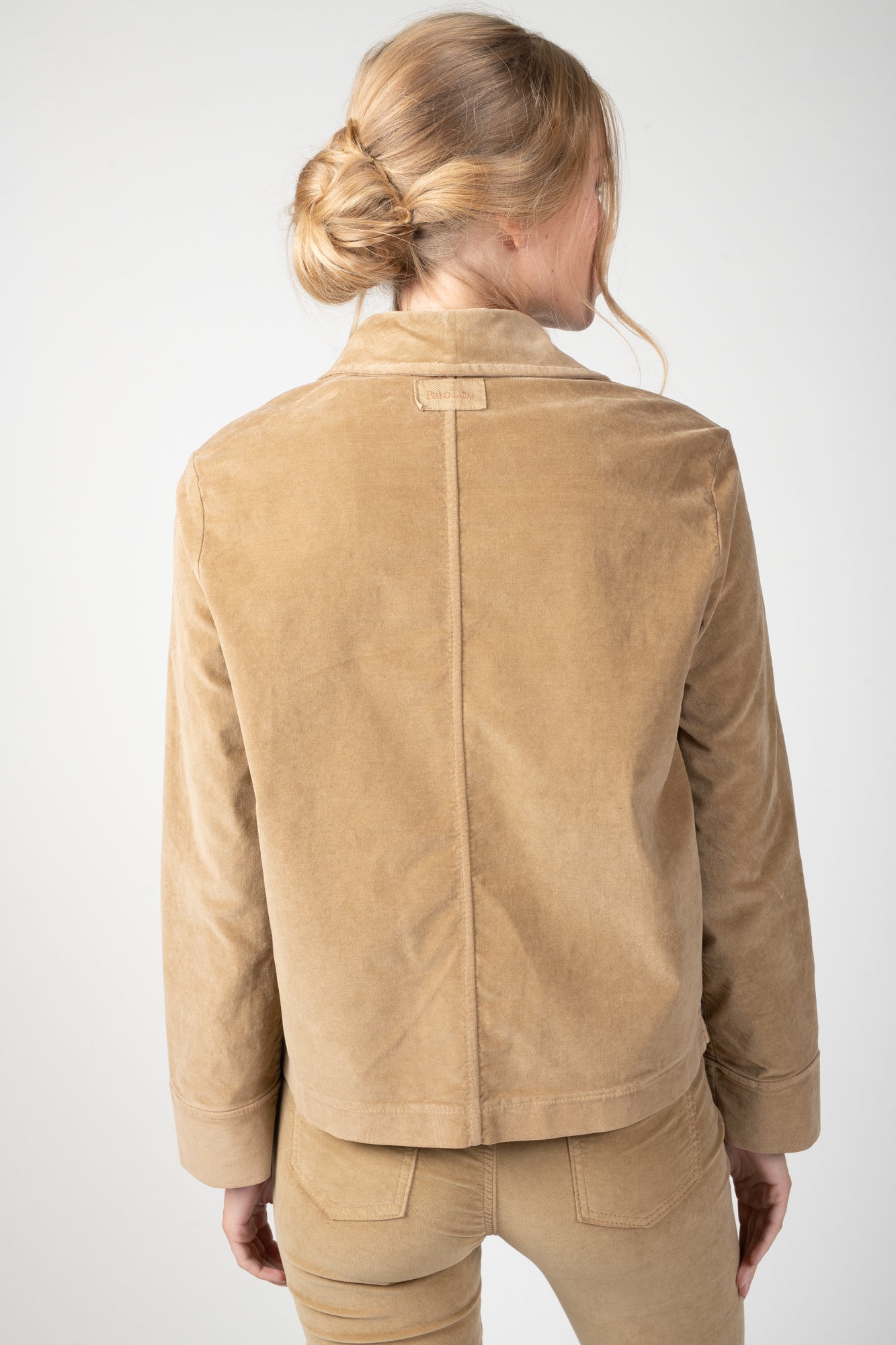 VESTE WORKER VELOURS ANDY CAMEL