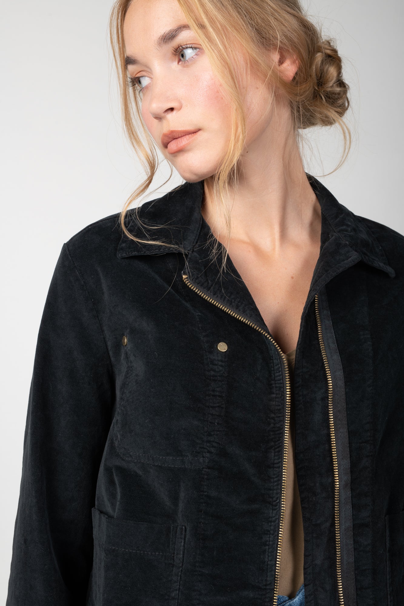 VESTE WORKER VELOURS ANDY NOIR