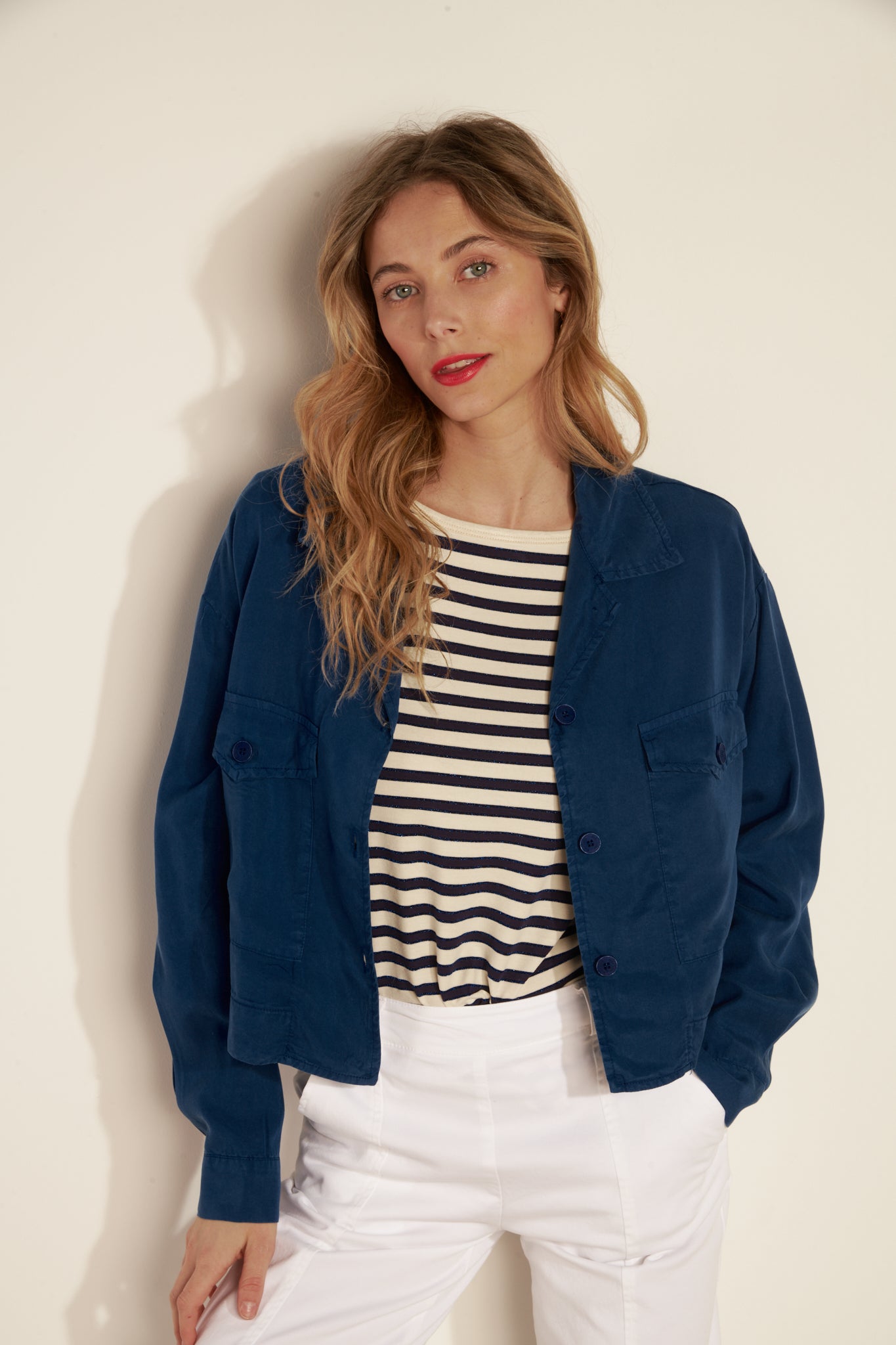 VESTE AMBRE TENCEL OCEAN