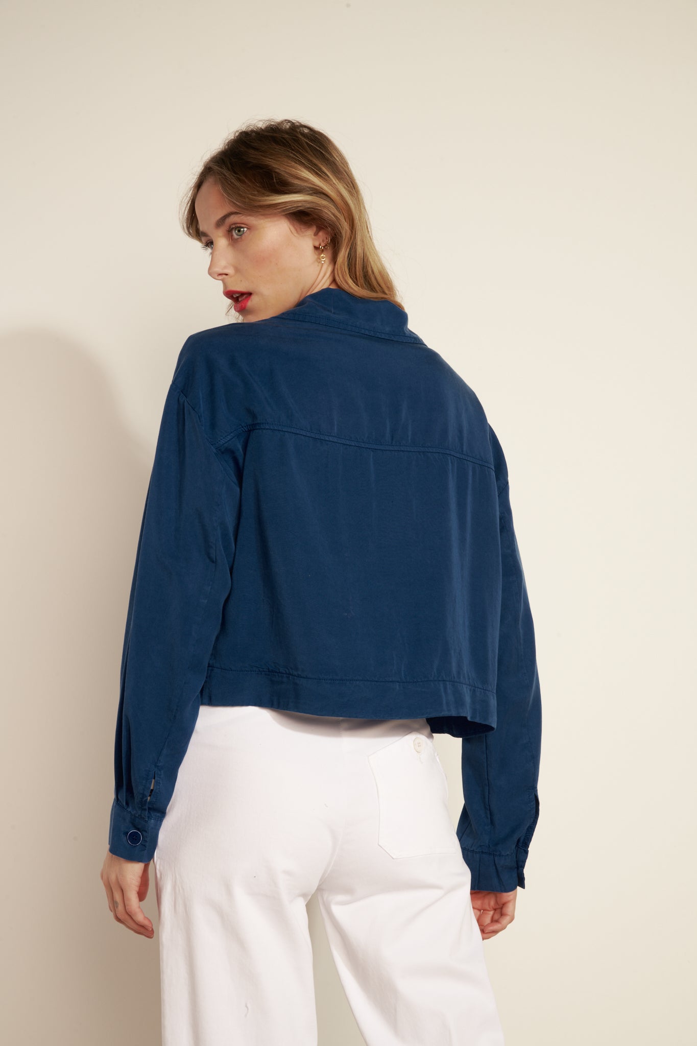 AMBER TENCEL OCEAN JACKET