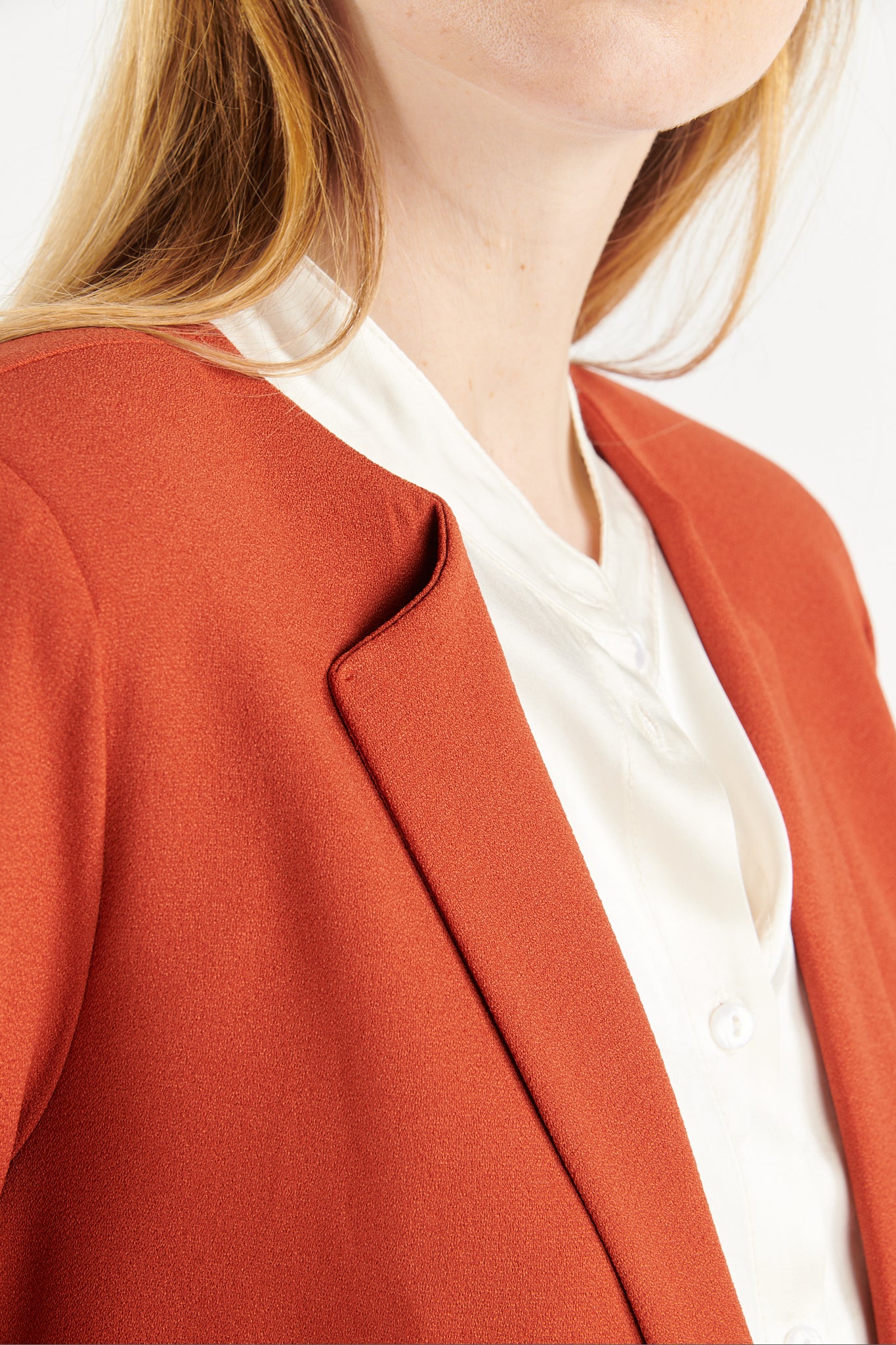 BLAZER CINTRÉ ARIANE ORANGE BRULÉ