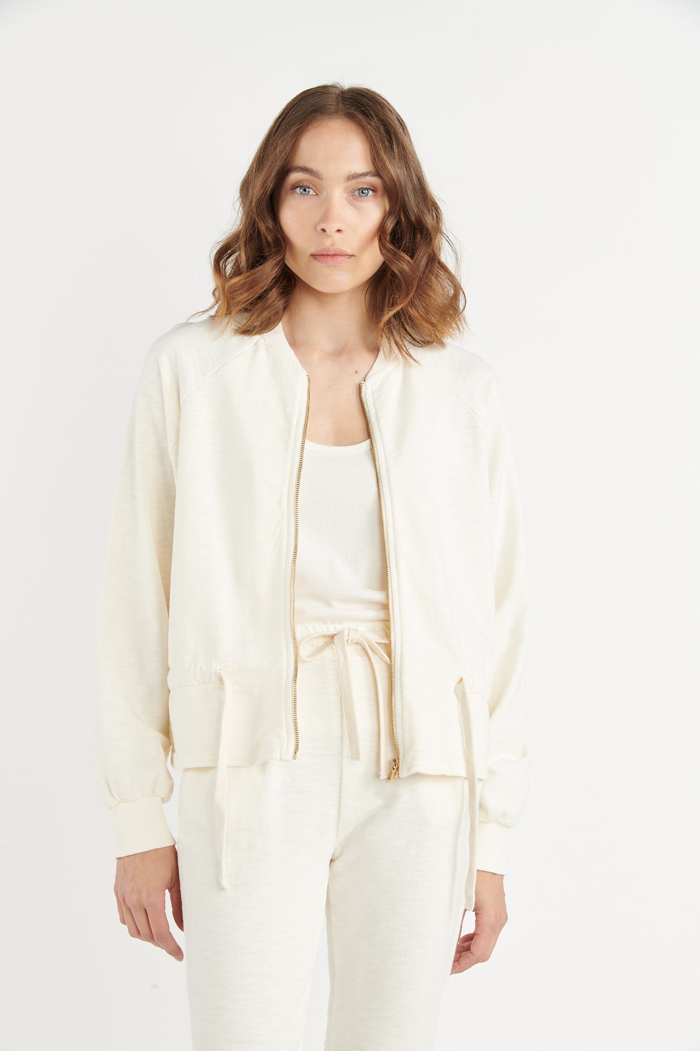 VESTE COTON ORGANIQUE BAHINA NATUREL