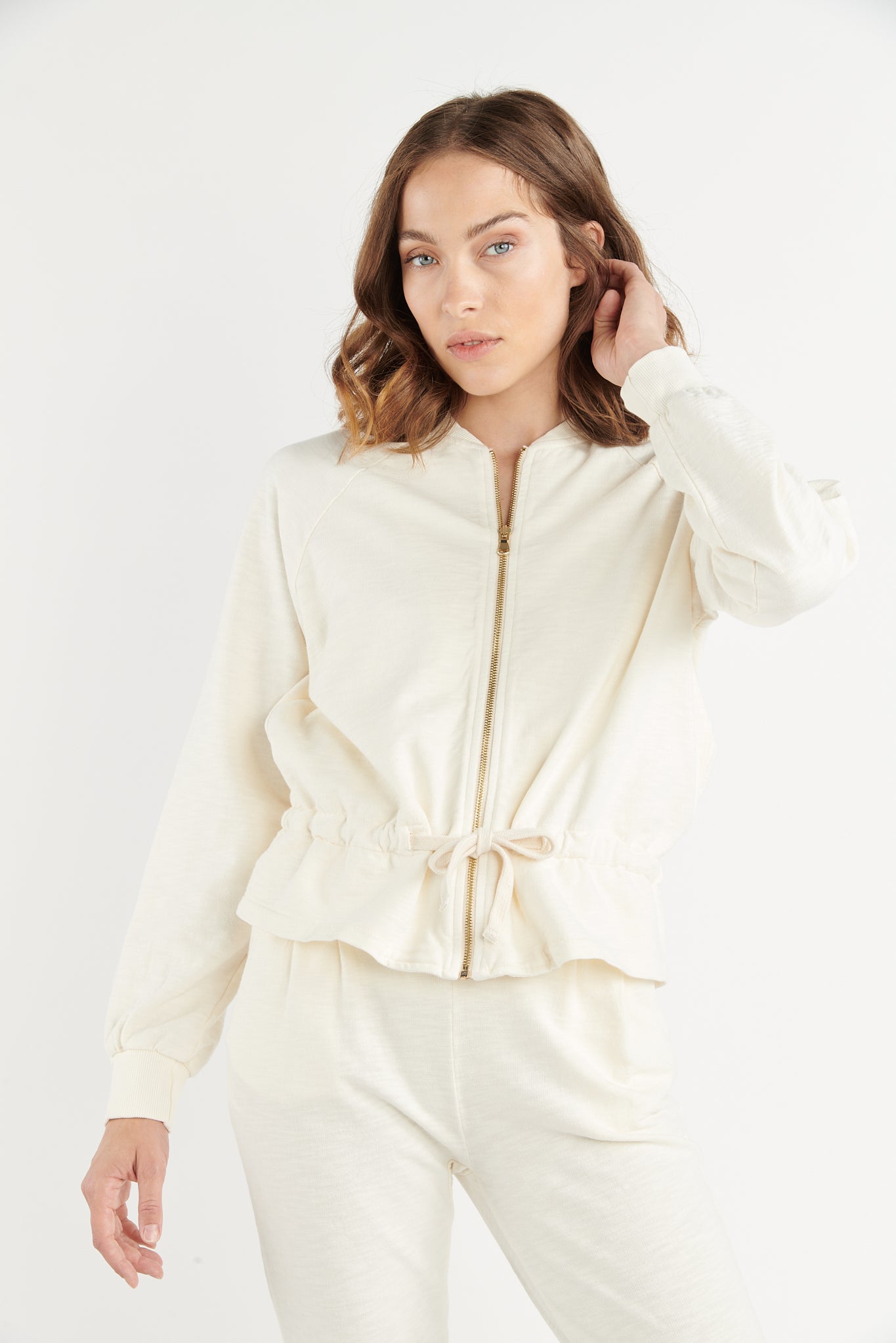 VESTE COTON ORGANIQUE BAHINA NATUREL