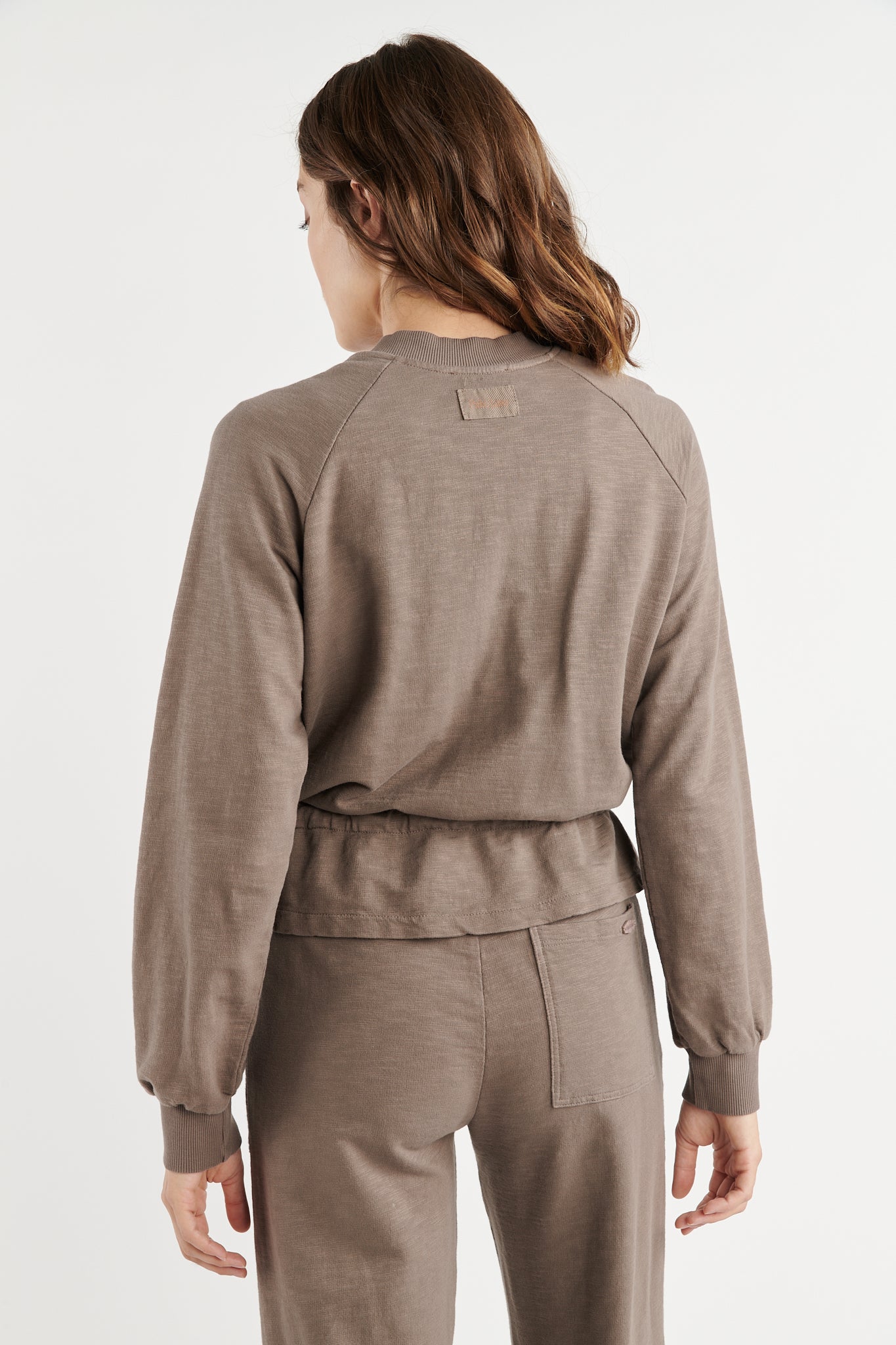 VESTE COTON ORGANIQUE BAHINA TAUPE