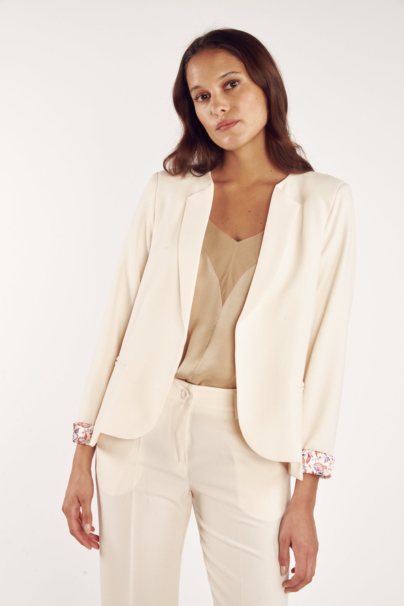 BLAZER CINTRÉ ARIANE NATUREL