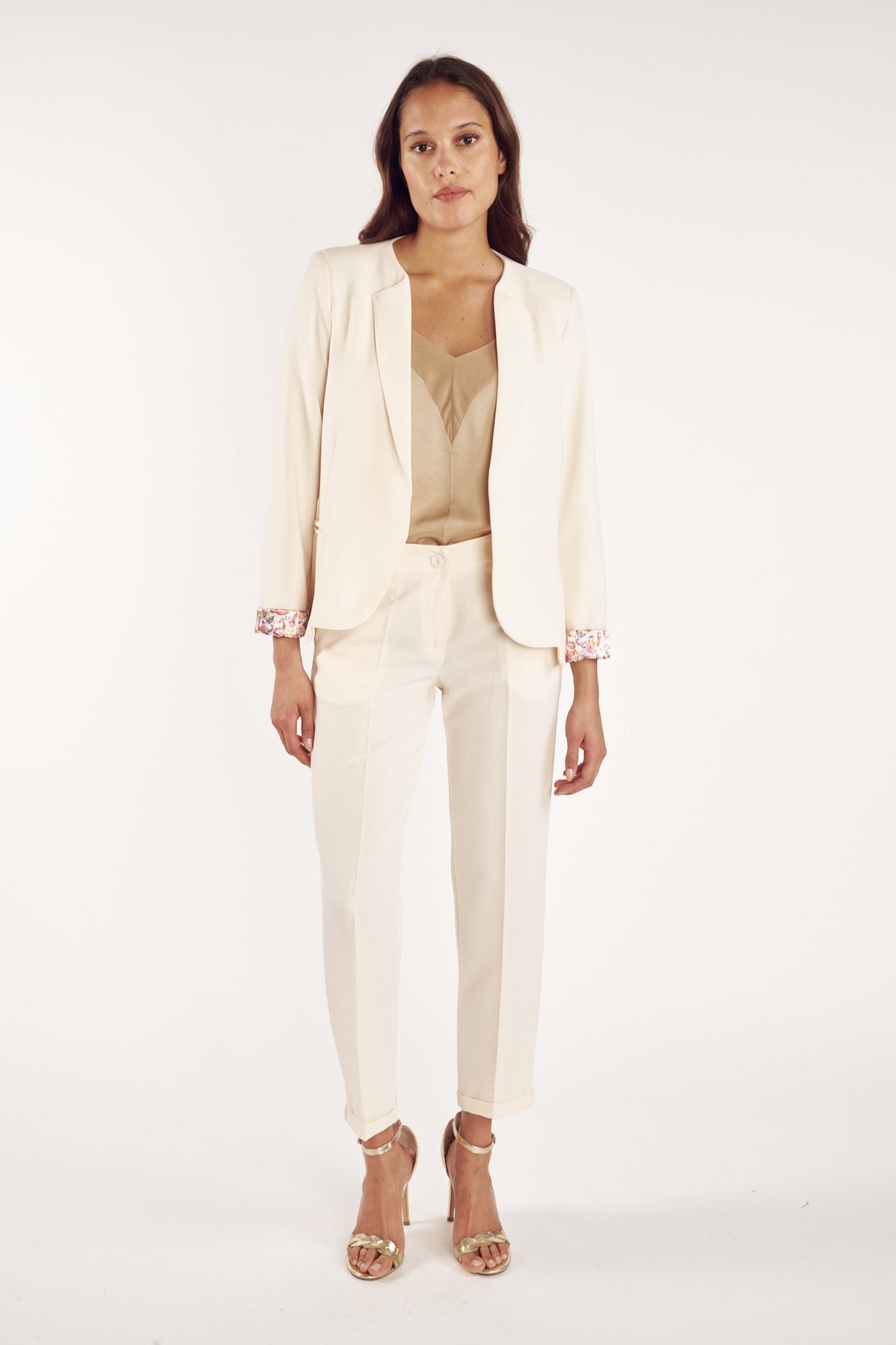 BLAZER CINTRÉ ARIANE NATUREL