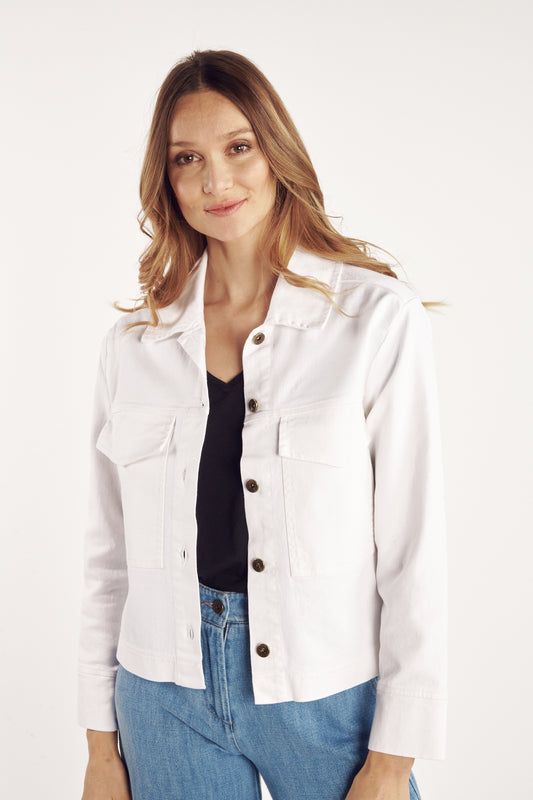 VESTE CELENE BLANC