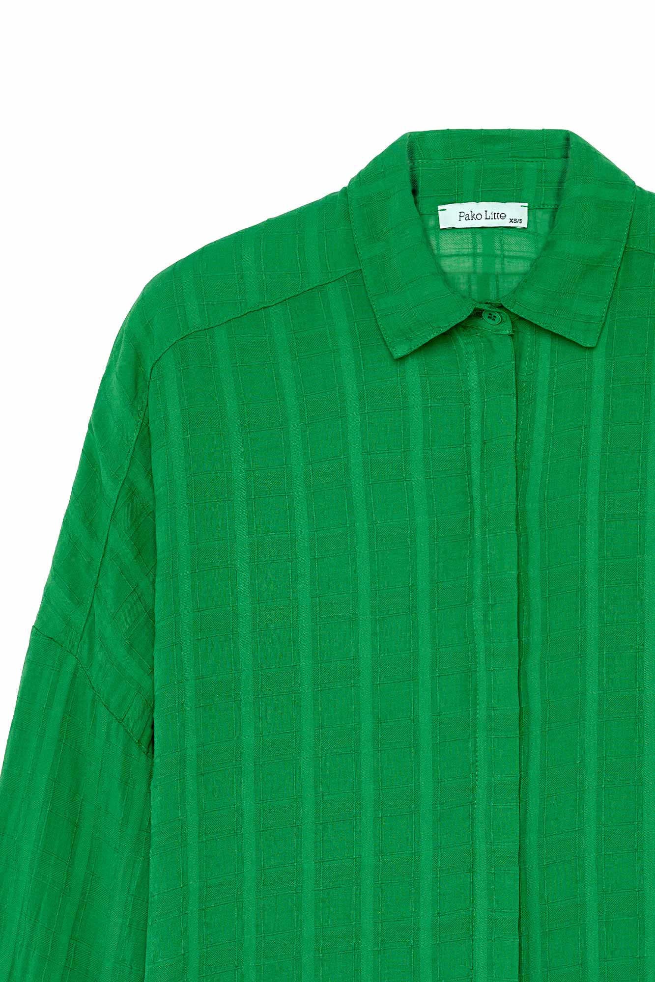 GREEN ADDISON LOOSE SHIRT