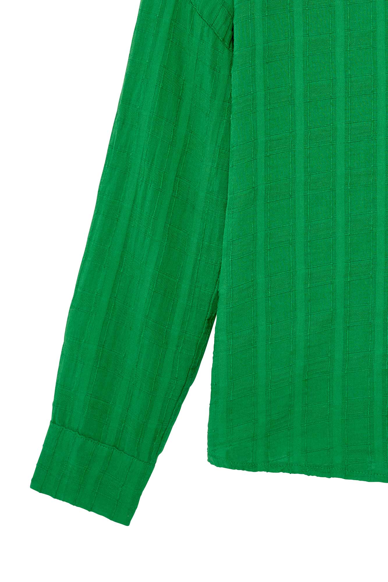 GREEN ADDISON LOOSE SHIRT