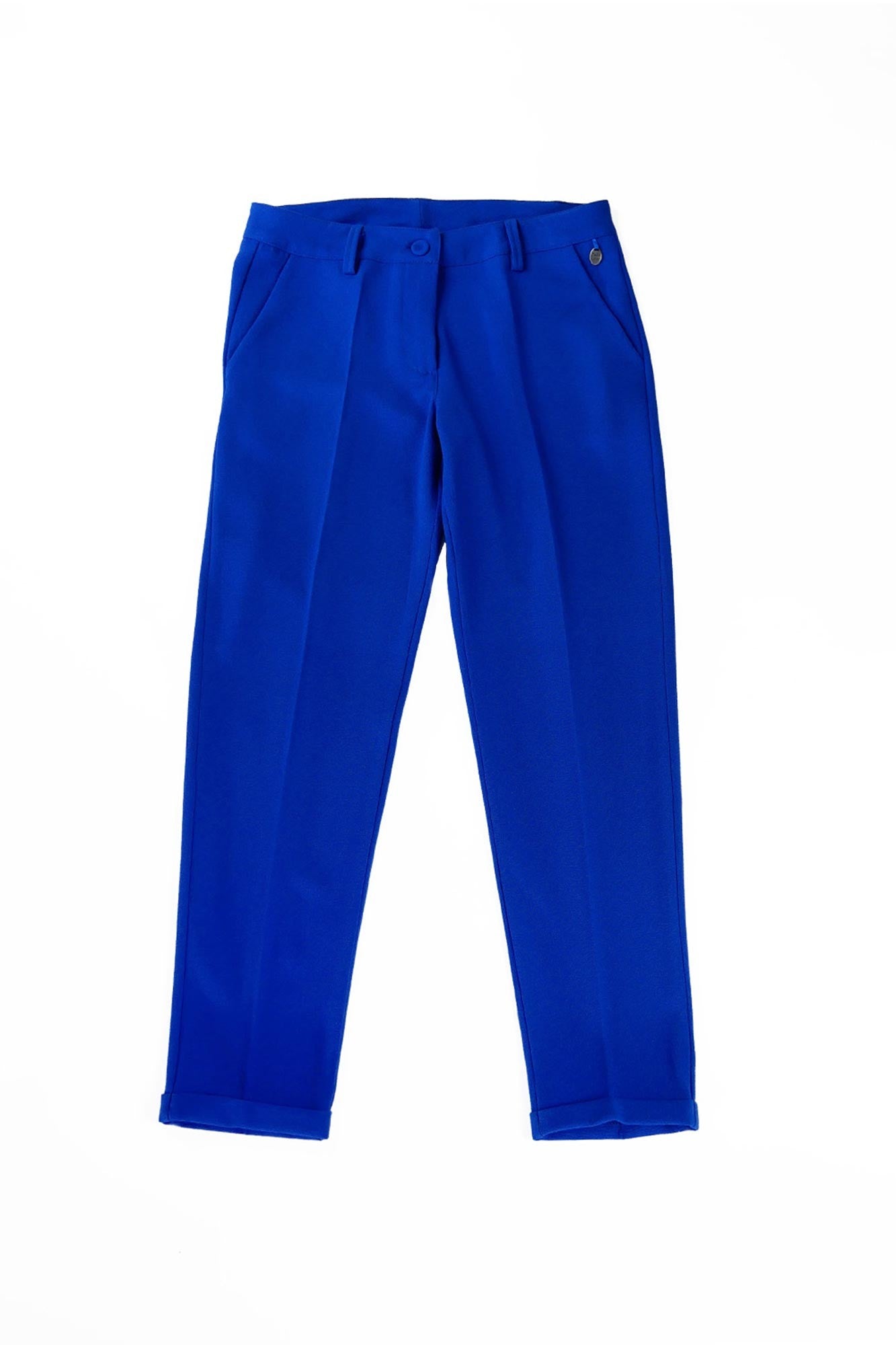 PANTALON PEDRO 7/8 CIGARETTE BLEU ROYAL