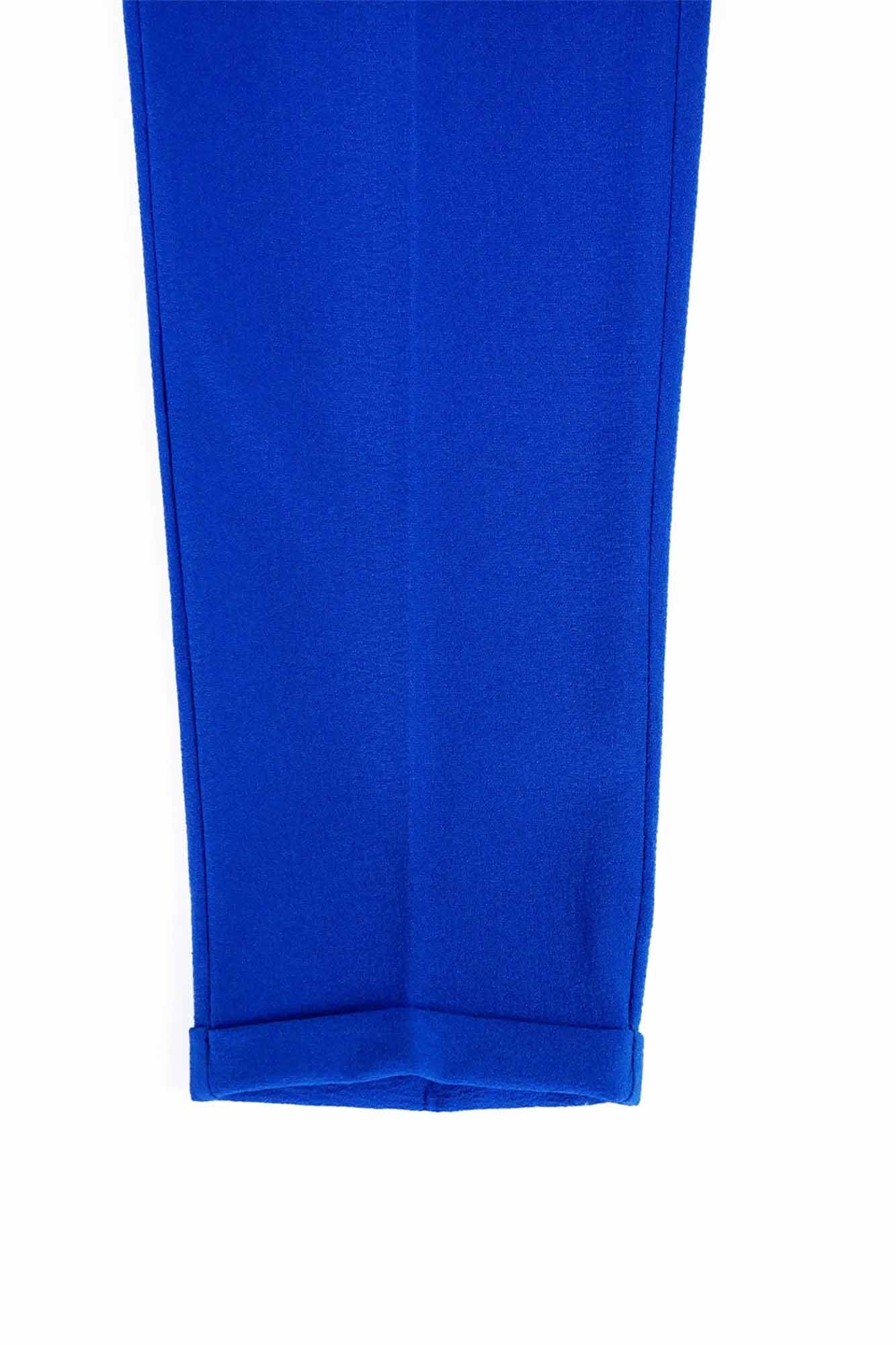 PEDRO 7/8 TROUSERS CIGARETTE ROYAL BLUE