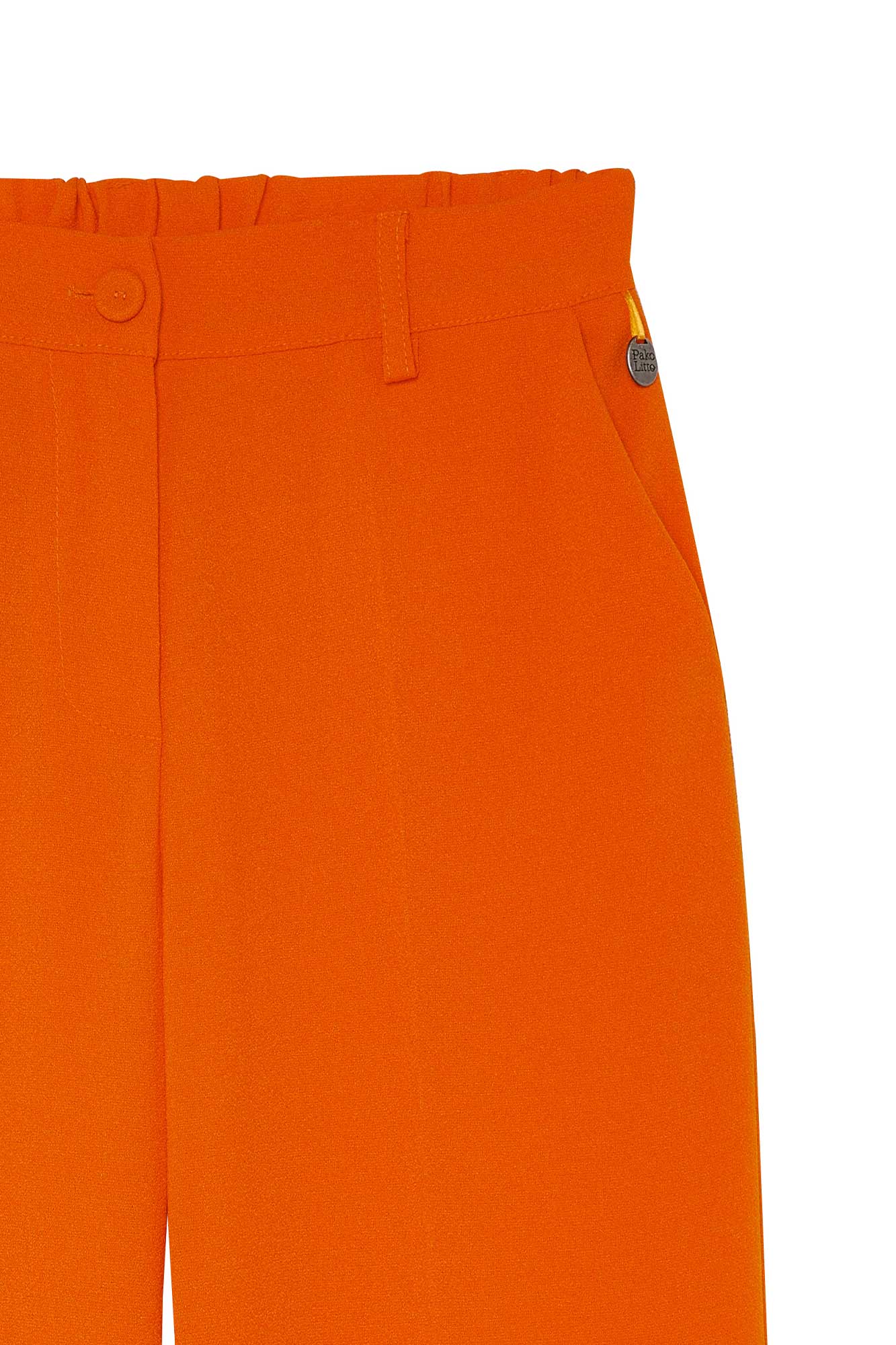 ORANGE NATHAN WIDE TROUSERS