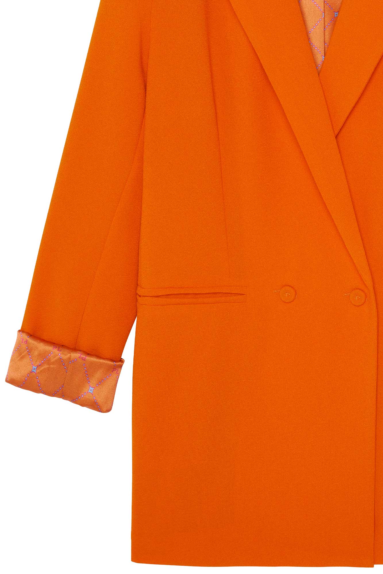 ANGELINA ORANGE OVERSIZED BLAZER