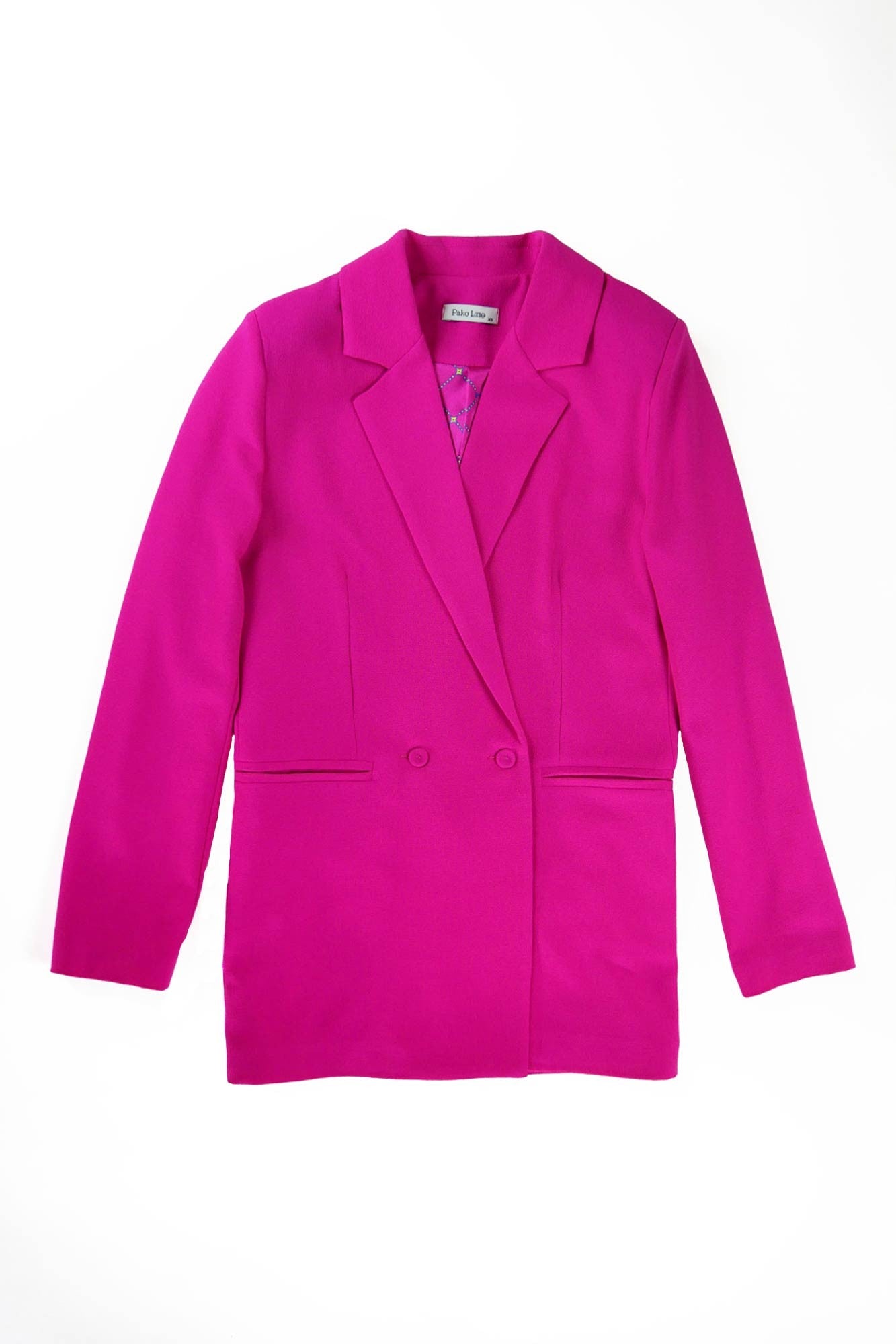 VESTE CÉLIA OVERSIZE FUSHIA