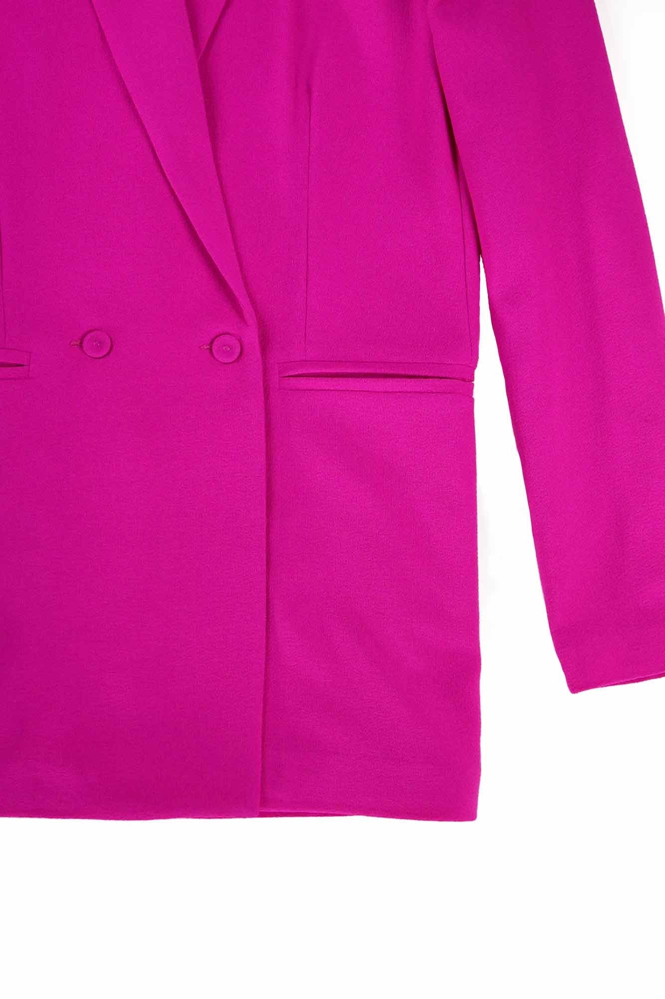 VESTE CÉLIA OVERSIZE FUSHIA